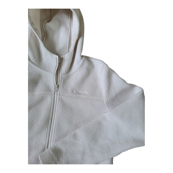 Like New Condition Columbia Cream Sherpa Jacket - Picture 6 of 12